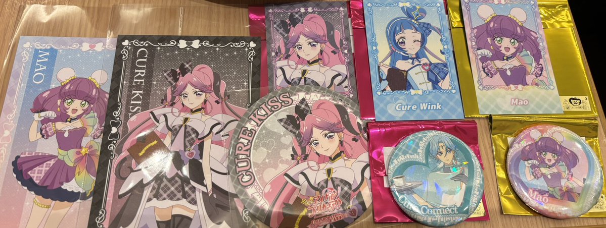 スイパラ スイーツパラダイス プリキュア キミプリ 缶バッジ フォト