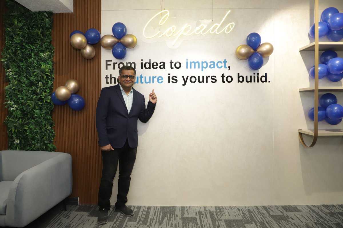 gauravkheterpal's tweet image. Everyone said - “You can’t do this outside Bangalore.”
 
We proved them wrong doing it in Jaipur bringing a tech giant valued at over a billion dollars (more than 8000 Crore INR) to setup a base in our city - Jaipur! 

We helped one of our clients @CopadoSolutions to build a…