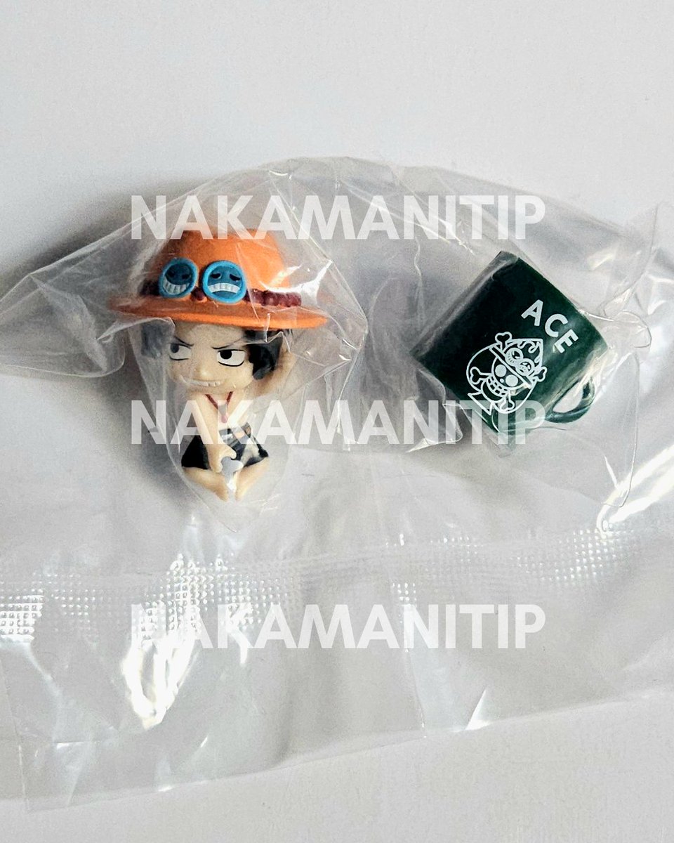 nakamanitip's tweet photo. WTS ✨️NEW ITEMS✨️ One Piece Pirate Vacation Ochatomo Series Blind Box - Zoro / Ace
100% ORI -- Sealed inc. box

150k ea

✅ Ready stock
✅ CO via 🍊
✅ inc. packing &amp; adm
📍 Bogor https://t.co/zVK2YJupmr