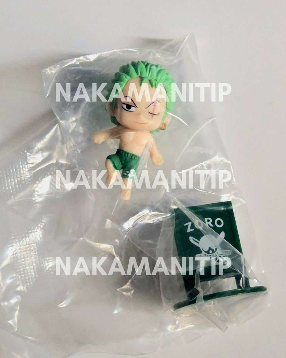 nakamanitip's tweet photo. WTS ✨️NEW ITEMS✨️ One Piece Pirate Vacation Ochatomo Series Blind Box - Zoro / Ace
100% ORI -- Sealed inc. box

150k ea

✅ Ready stock
✅ CO via 🍊
✅ inc. packing &amp; adm
📍 Bogor https://t.co/zVK2YJupmr