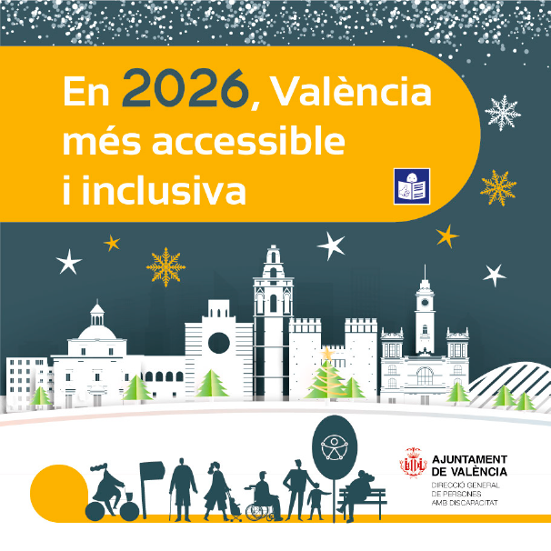 AjuntamentVLC's tweet image. 🔶La Direcció General de Persones amb #Discapacitat edita un 🗓️ calendari accesible i inclusiu per al 2026.

Arreplega les principals efemèrides internacionals relacionades amb la discapacitat, l'educació i justícia social entre altres.

🔗f.mtr.cool/srqqffzfdm