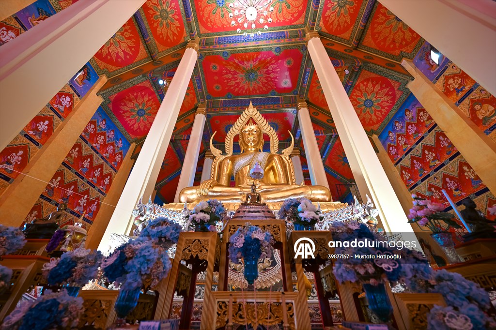 Cultural and daily life scenes from Thailand
Daily life in Thailand
Prasat Phanom Wan
An Asian water monitor is seen near Chao Phraya River in Bangkok, Thailand. Tourists tour by a boat along the Chao Phraya River in Banghkok