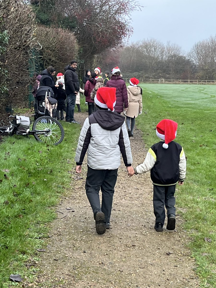 EthelbertsSch's tweet photo. It is Santa Dash Day! Thank you to all our families who came to ‘dash’ with us around the track. All monies raised will go towards books for our library. Thank you for your generosity #SantaDash #library #Christmas2025 https://t.co/btH3OpWu6d
