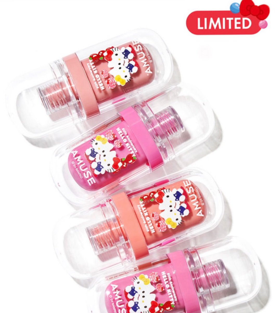 owgybae's tweet photo. Open PO
Amuse Jel Fit Tint - Hello Kitty Limited
Edition

Shade 11 Amethyst Rose ONLY

IDR 55.000 DP 35.000

- Split pay. Pelunasan shopee (exclude fee admin)
- ETA 3-4 weeks (bisa lebih tergantung becuk) https://t.co/nXaJtIY5I0