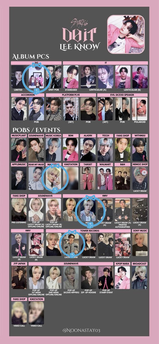 StrayKids スキズ Do it タワレコ HMV 特典 ラキドロ メクス