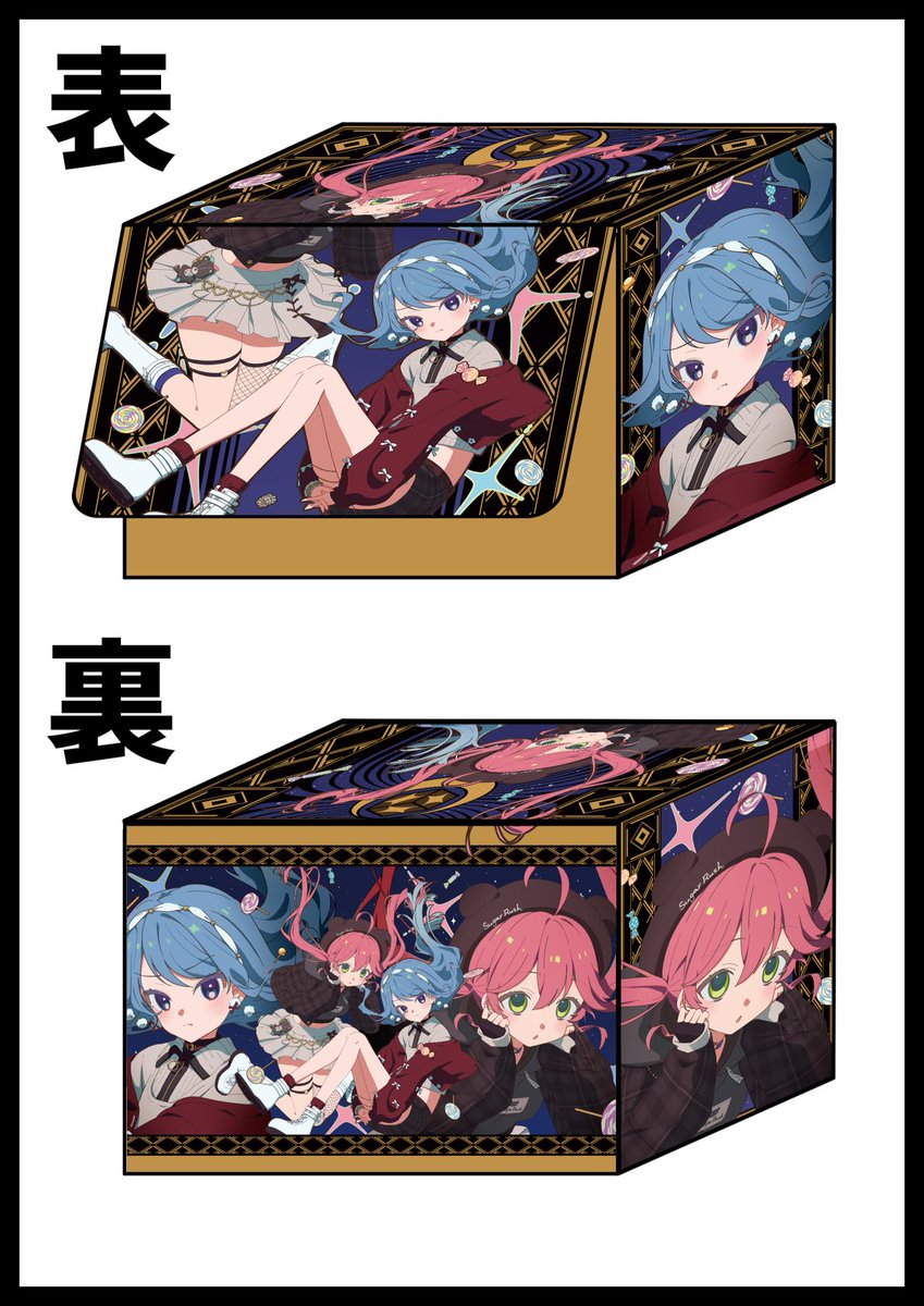 混沌の女神様 ホロライブ スリーブ プレイマット ミュシャ風 虎金妃笑