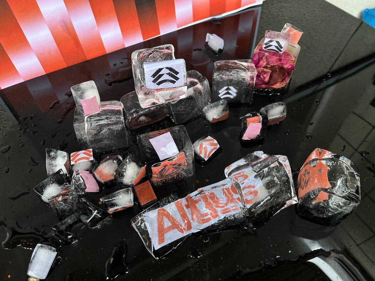 #AltiusDropzone
I literally froze <a href="/AltiusLabs/">Altius</a>  — into ice.

Each cube is a block:
transparent, solid, immutable.
Individually simple, together a structure — just like a blockchain.
Ice stands for cold storage and trust.
Data locked in, preserved, resistant to chaos.