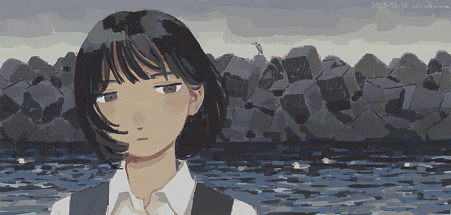 「」|junkumaのイラスト