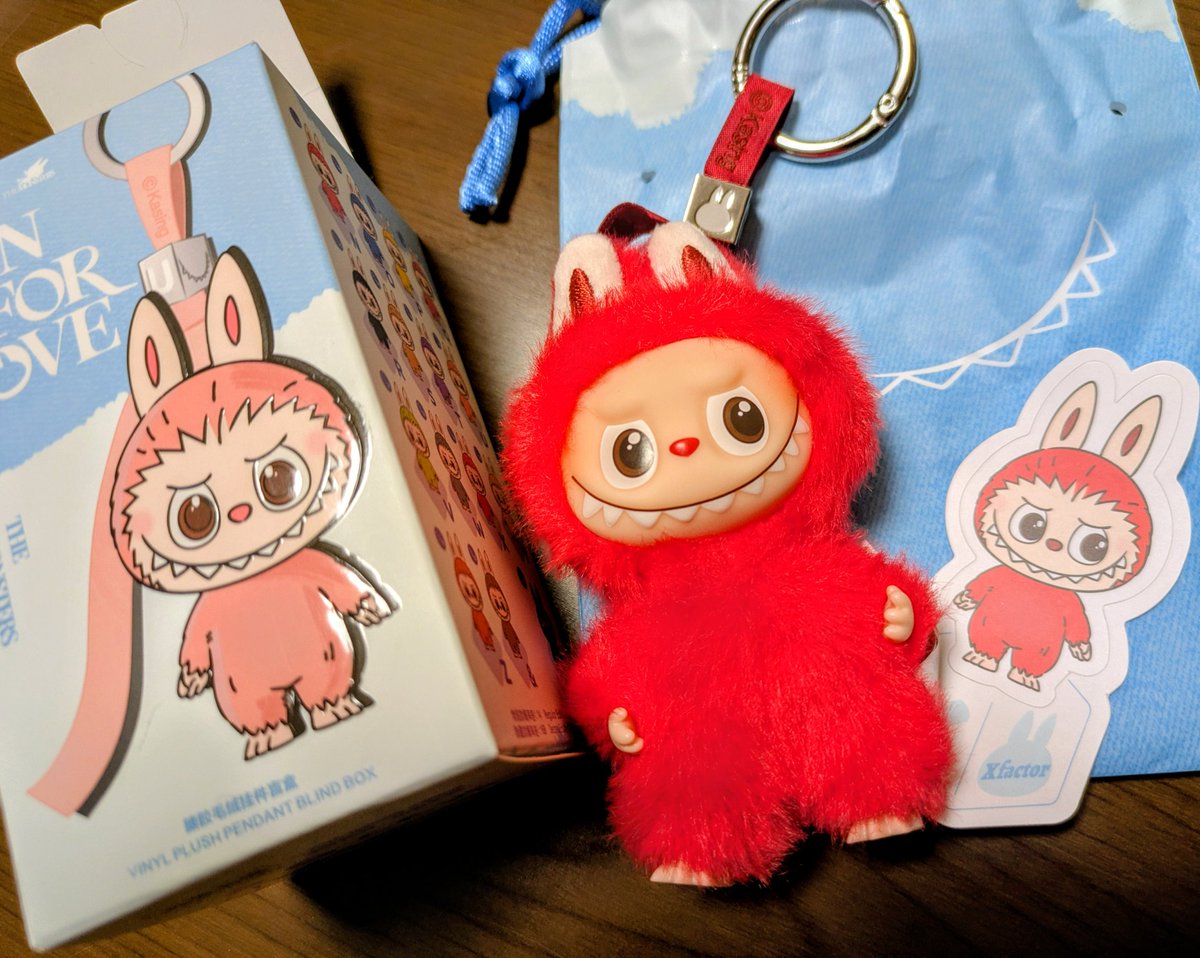 paya2paya2paya2 150円ラブブ届きました💕 私の推しのメンバーカラーの