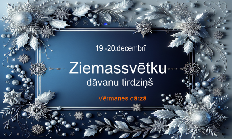 Rīgā Vērmanes dārzā Ziemassvētku dāvanu tirdziņš
Iepērcies šonedēļ!
#19decembris #20decembris #21decembris
#decembratirdzini #ziemastirdzini #svetki