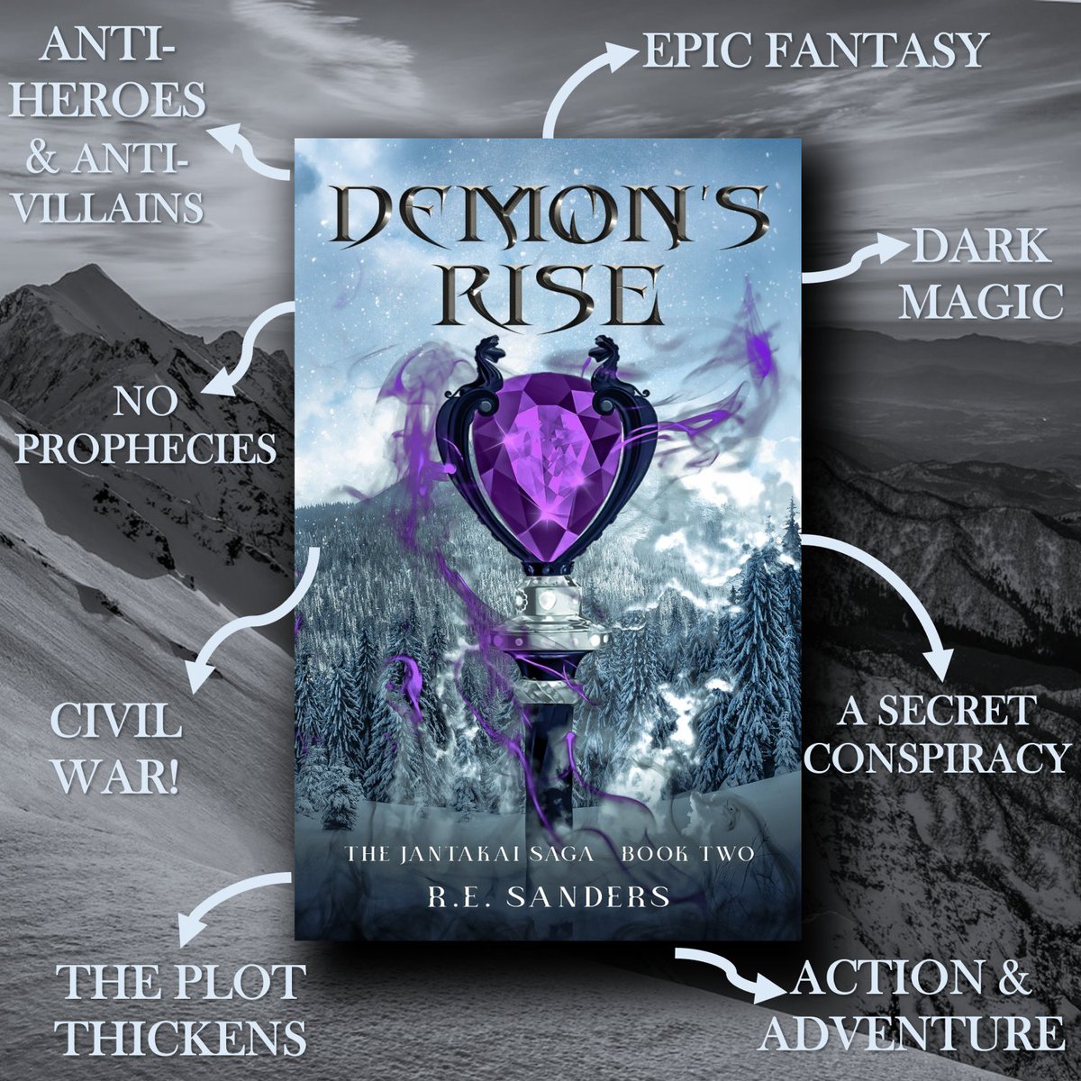 Have yourself an EPIC FANTASY Christmas
-The Jantakai Saga. Available on Amazon (link on profile).
#EpicFantasy