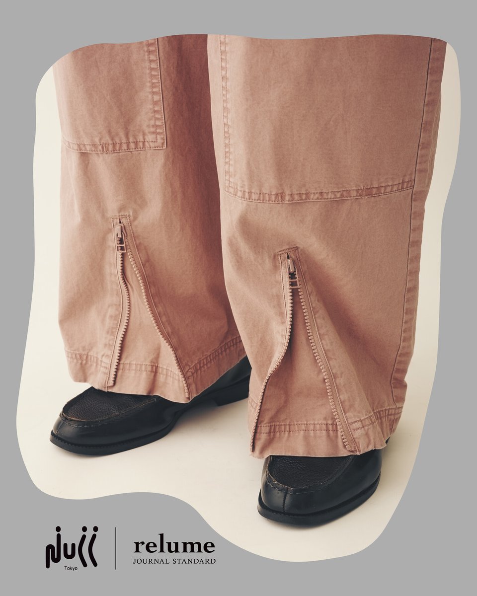 NULL TOKYO×JOURNAL STANDARD relume別注パンツリリースのお知らせ