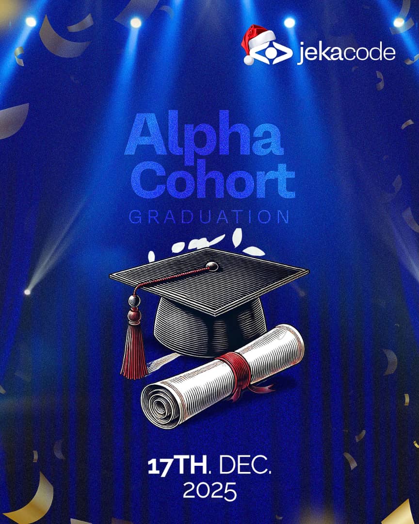 This is what access looks like.

Young people choosing skills.
A space to learn and grow.
A community choosing to support them.

Today, the Alpha Cohort graduates, not just trained, but believed in.
Now ready to contribute and build where their skills are needed.

Je ká code.