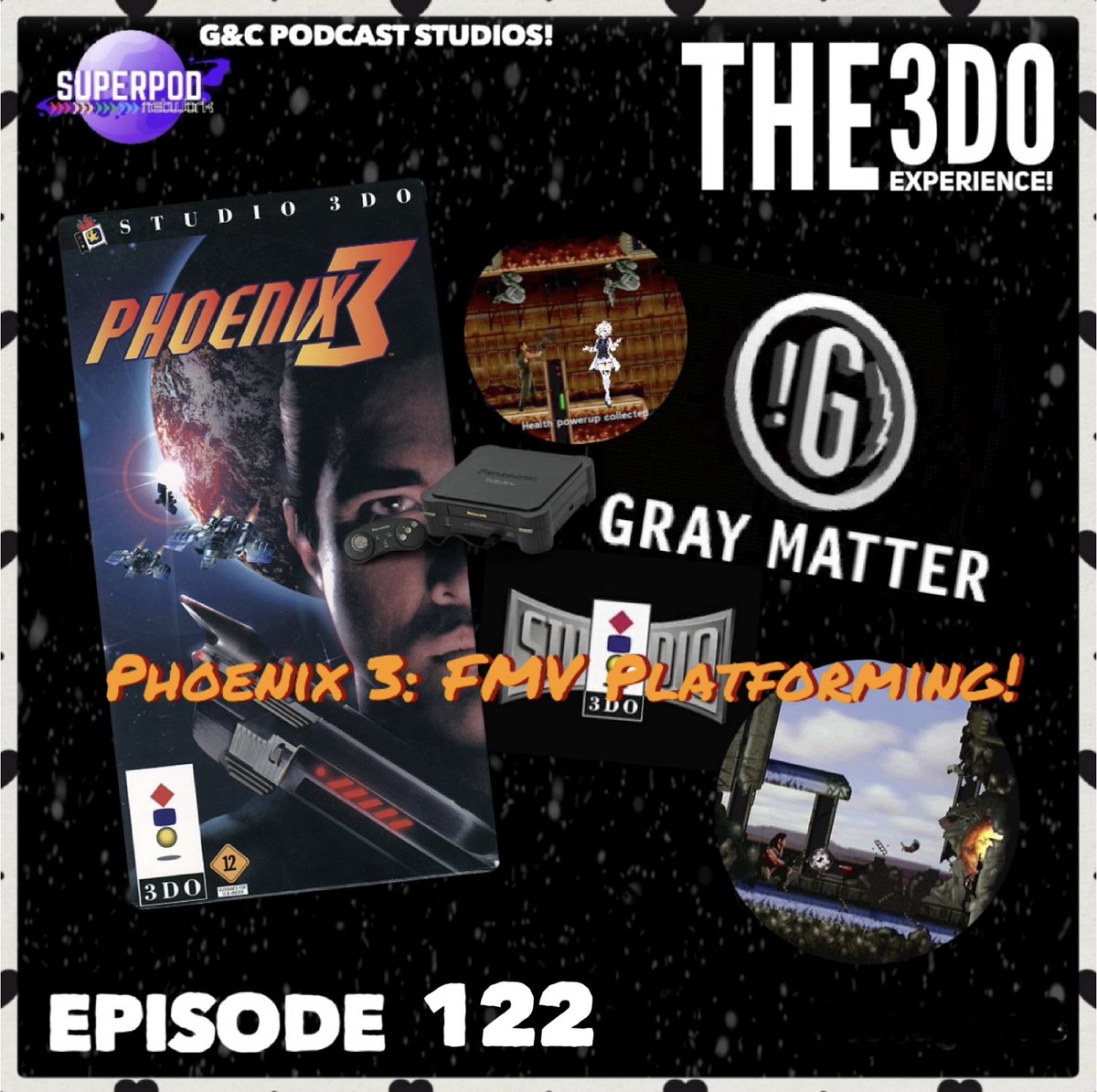 On this episode of The 3DO Experience, Bill and Thrak return to platforming with the FMV title Phoenix 3 by Gray Matter Inc.

superpodnetwork.com/podcast/the-3d…