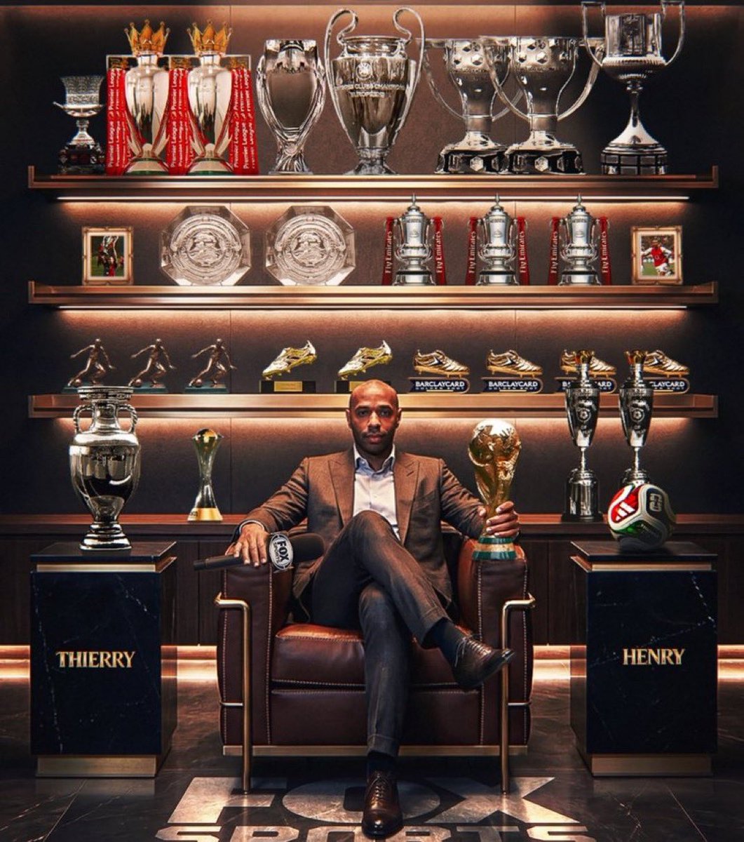 karthikadhaigal's tweet image. Congratulations Thierry Henry ❤️

The Frenchman will receive the lifetime achievement award at BBC Sports Personality of the Year 2025.