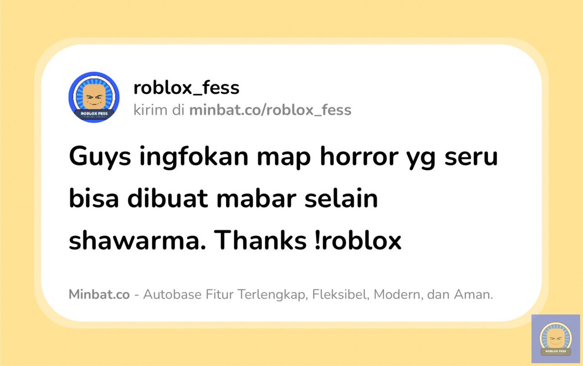 Roblox Fess tweet media