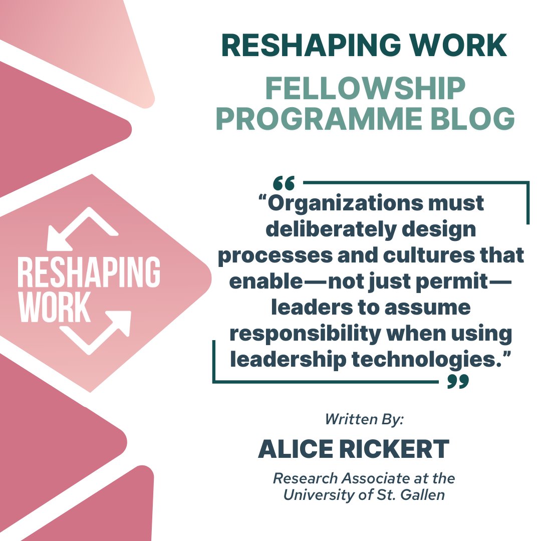 Reshaping Work tweet media