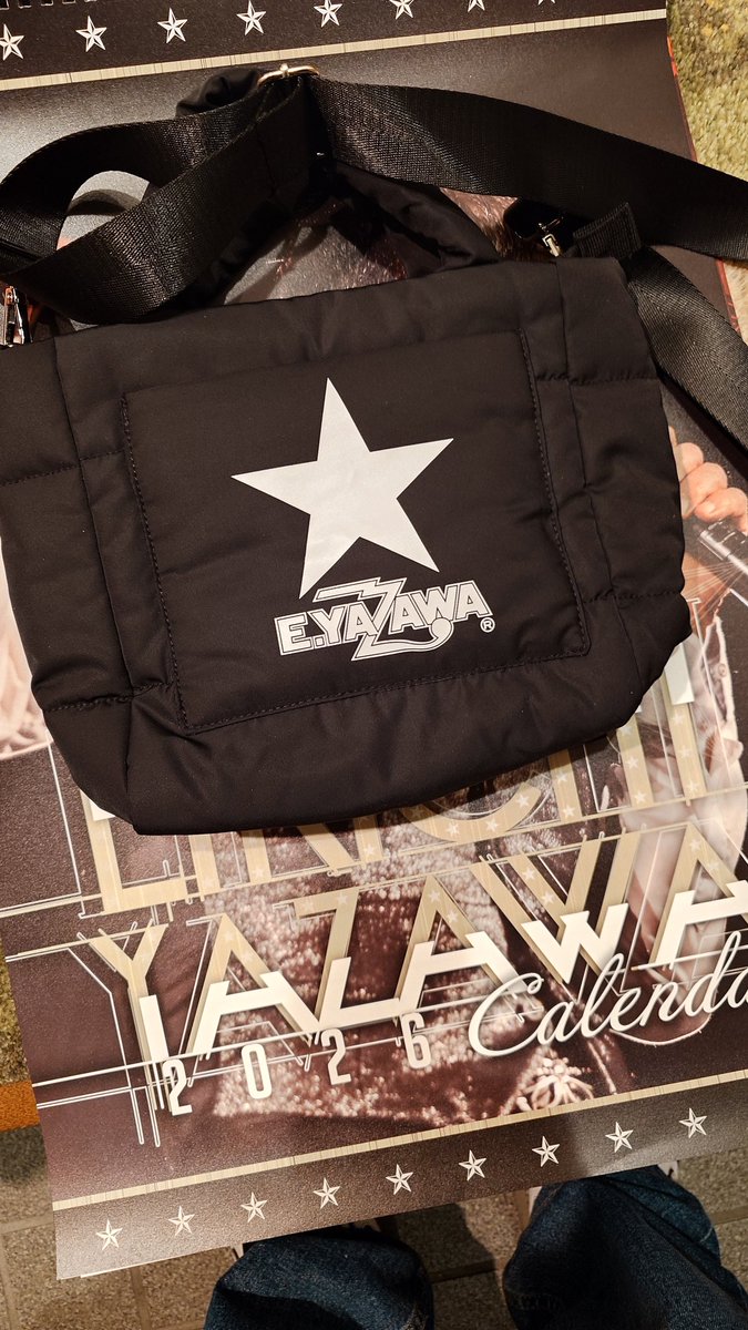矢沢永吉2026年カレンダーとバッグを購入！来年は良い年であるように
