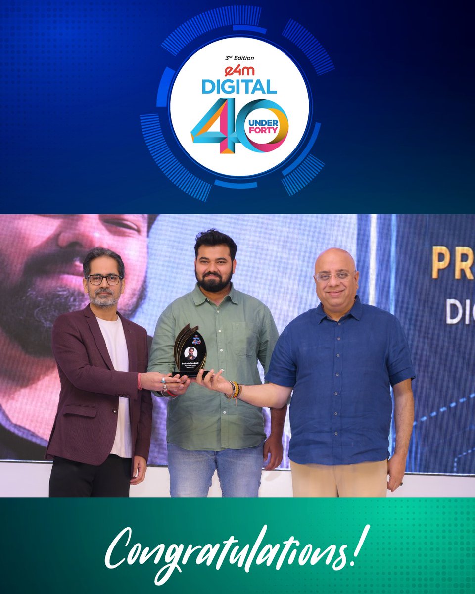 e4mevents's tweet image. Excellence. Innovation. Leadership.
Congratulations to @reflejar , Digital Media Director, @PublicisGroupe recognized among the #e4mDigital40Under40, for setting new benchmarks and inspiring the industry forward.

#e4mAwards #DigitalLeadership #40Under40 #FutureOfDigital #e4mLive