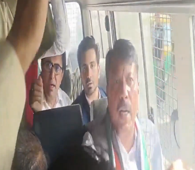 Gujarat Congress Chief, other party leaders detained in Ahmedabad