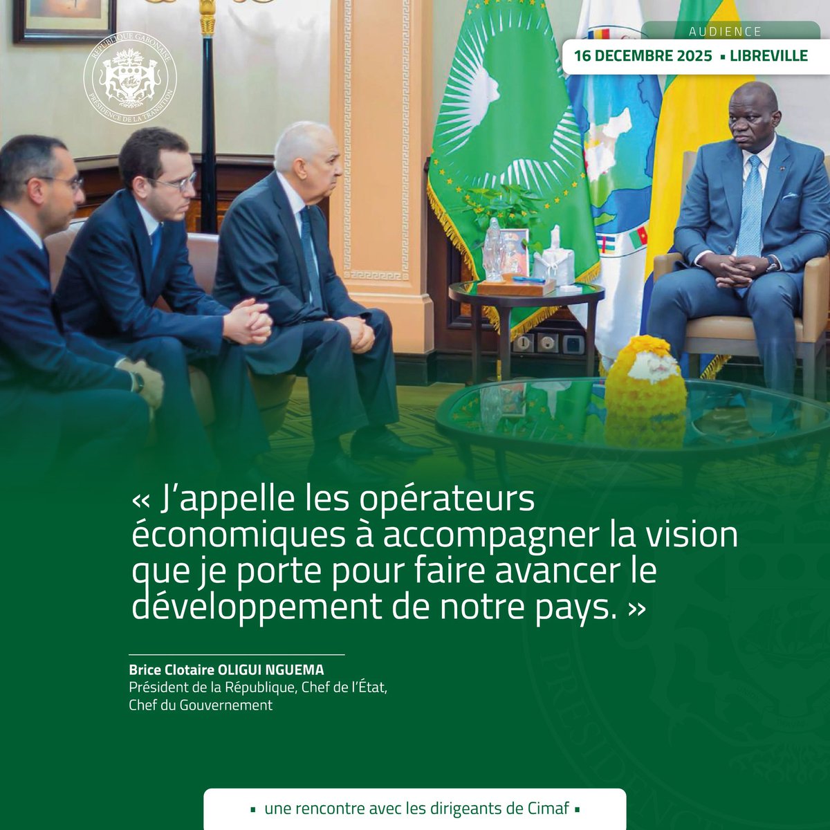 Présidence de la République Gabonaise tweet media