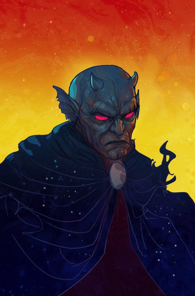 #BuenosComicDias miércoles místico. 
#monetes un señor con cuernos nos visita
 #Demon art by Christian Ward

<a href="/Lord_Azoth/">Lord_Azoth</a> <a href="/arte9_comics/">Arte 9 Comics y juegos</a> <a href="/SergioRocaRomer/">Sergio Roca</a> <a href="/rafahighlander/">Rafa</a> <a href="/CarlosPlaybook/">Carlos Playbook</a> <a href="/FrecuenciaGlob1/">Frecuencia Global</a> <a href="/AnsiaVivaComics/">AnsiaViva Podcast</a> <a href="/CantinaKaboom/">Arte9 Cantina</a>