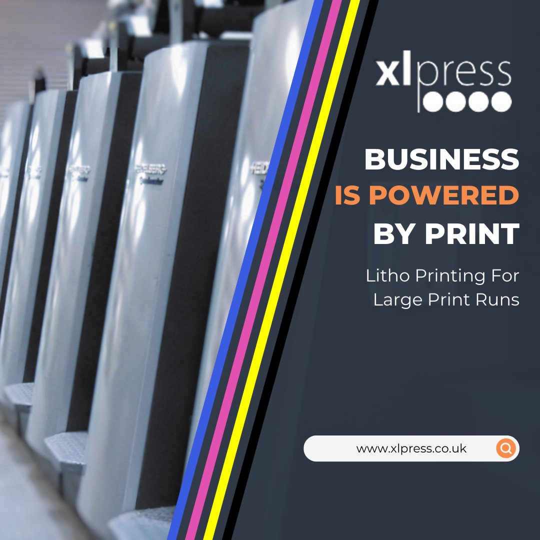 #Lithoprinting is ideal for high-volume jobs where you need consistent quality across thousands of copies. Planning a big run next year? It could be the right option. 

📞 01480 474787 
🌐 xlpress.co.uk/litho-printing… 

#BusinessPrinting #XLPress #MarketingMaterials