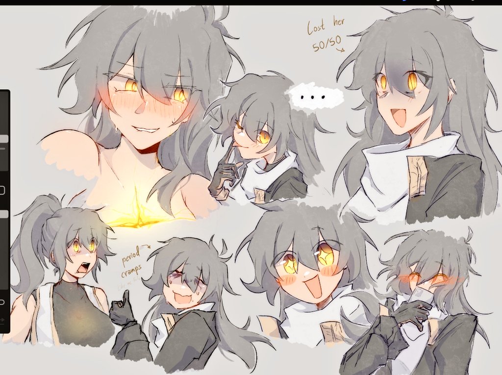 CaitoAyu's tweet photo. Lost the 50/50 so I will now hide in a manhole and raid the Catacombs of Paris 🥀🥀
Anyways, enjoy the Stelle doodle page my goopers https://t.co/ZtrHZI6Vhc