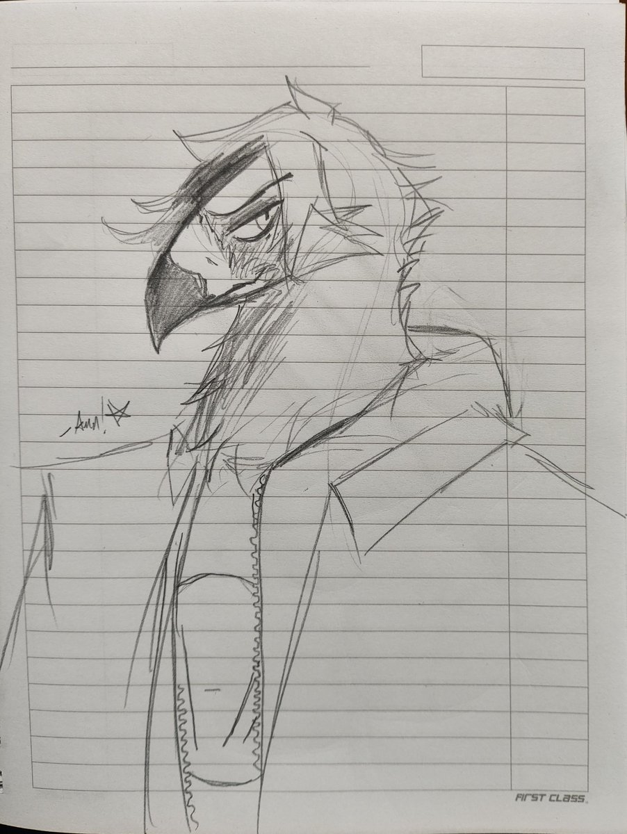 a_akisaurus's tweet photo. Big vulture man https://t.co/s75evpUkJe