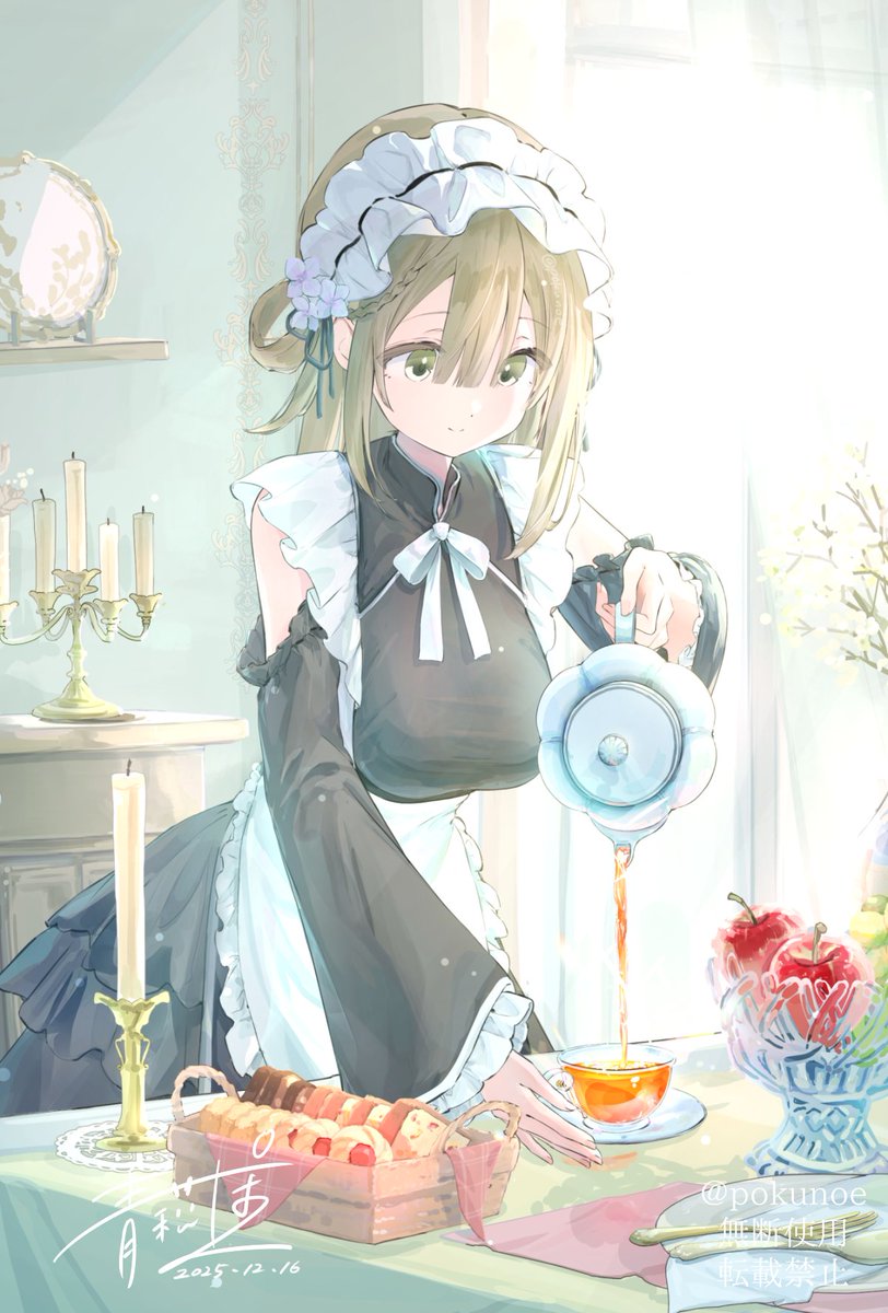 pokunoe's tweet image. ティータイム✧