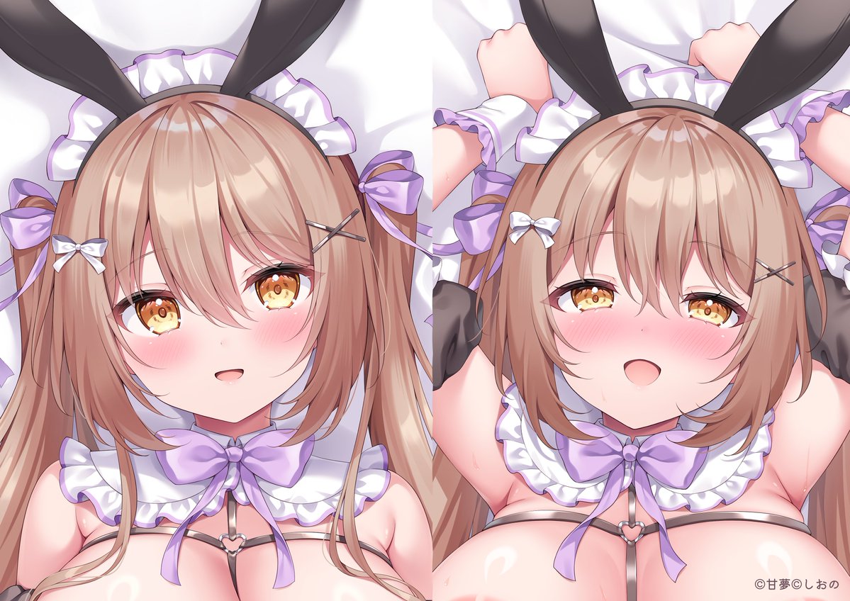 〖お仕事〗
甘夢様にて、オリジナルキャラクター「如月カレン」ちゃんの抱き枕カバーを描かせていただきました!🐰✨
リプにリンクを繋げますので、興味のある方はチェックしていただけると嬉しいです🩷 