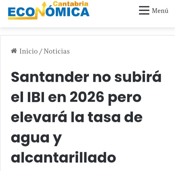No subir el impuesto a la propiedad y sí encarecer el agua y la basura tiene un nombre:
proteger a quien más tiene y hacer que la gente trabajadora pague más por lo básico.
No es gestión responsable. Es fiscalidad injusta.
#Santader
<a href="/ppsantander/">PP Santander</a>
<a href="/gemaigual/">Gema Igual Ortiz</a>