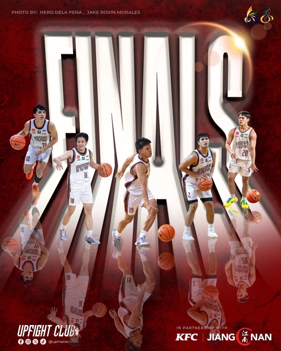 UPFight_JD12's tweet photo. From a 0-2 start, defying all odds and proving the doubters wrong, to a silver finish. S88 remains a magical run, boys! 🎊 We are sooo proud of you. Always have. Always will. 

M5 - THANK YOU for 5 SOLID YEARS OF #UPFIGHT! All the best for your bball career. Padayon! ❤✊ https://t.co/rfW0d27faG