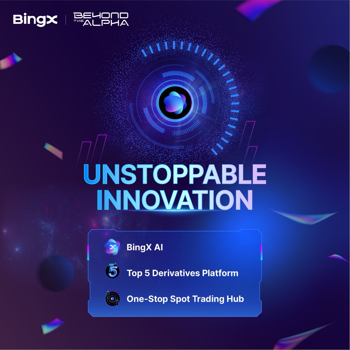 40M users choose innovation.

AI trading, top-tier derivatives and 170+ chains, all in one place.

🎁 Repost to win a Bingo plush set!