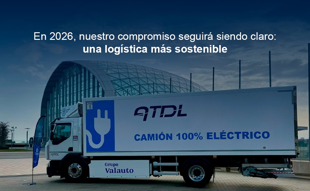 AtdlLogistica's tweet photo. 🌍 La sostenibilidad seguirá siendo un pilar en 2026.
En ATDL avanzamos con flota más eficiente, rutas colaborativas y operaciones que reducen nuestra huella: LED, digitalización y mejora continua.

#ATDL https://t.co/BOTsZBrM9o