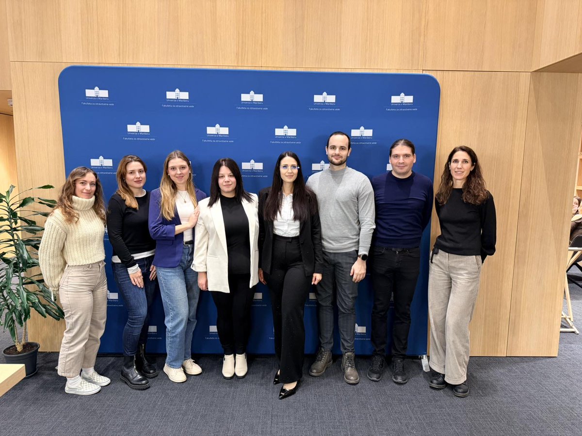 UMariborFHS's tweet photo. Proud to announce that UM FHS welcomes a new Doctor of Science 👩‍🎓
Congratulations to Adrijana Svenšek, PhD on the successful defense of her PhD on visualization and lifestyle change in patients at risk of cardiovascular diseases. 👏🍀

#DoctorOfScience #PhD #Proud #Congrats https://t.co/u3WlJjP5cS