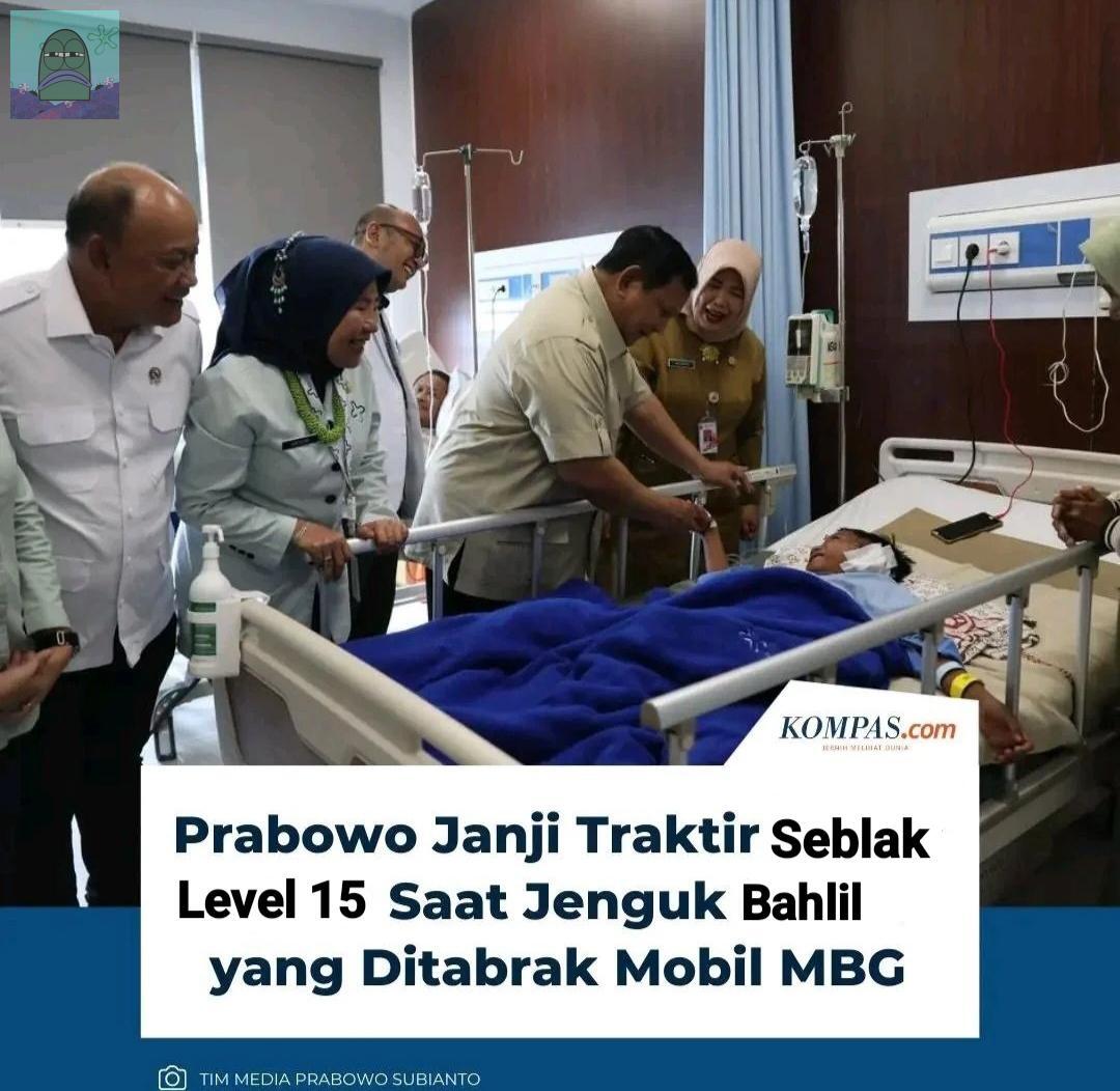 💚 Bahlil ternyata suka seblak level 15 🤤