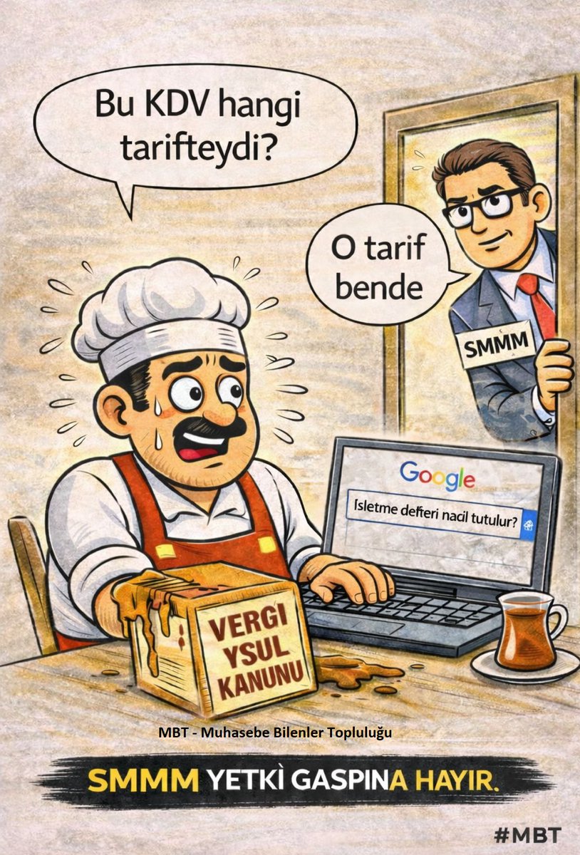 #SMMMYetkiGaspınaHayır 
O Tarif Sadece Bizde...
.
.
#Muhasebe #MaliMüşavir #SMMM #MaliMüşavir