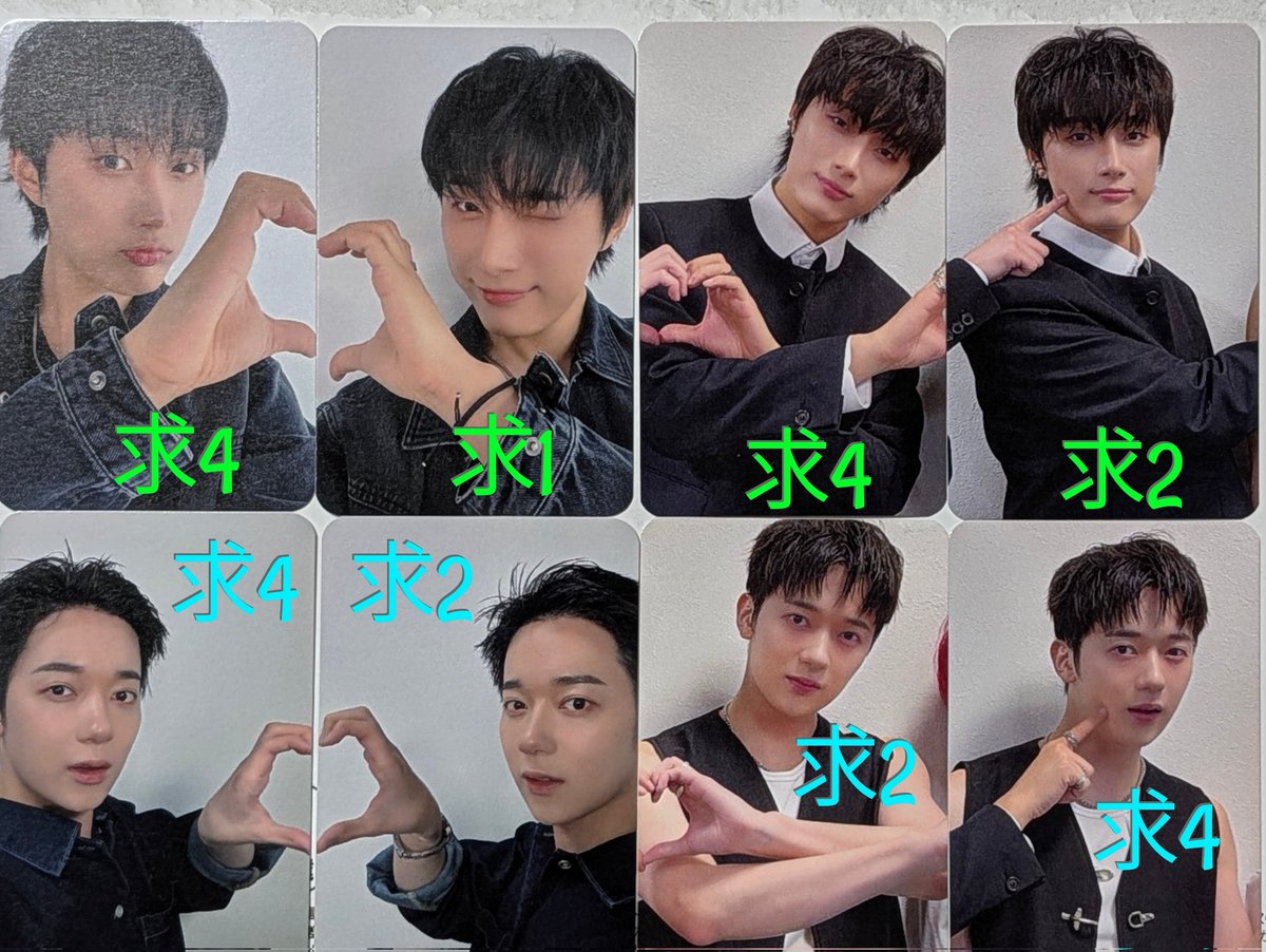 OX:N グッズ 特典会購入特典 トレカ交換 【譲】1枚目 ジェン