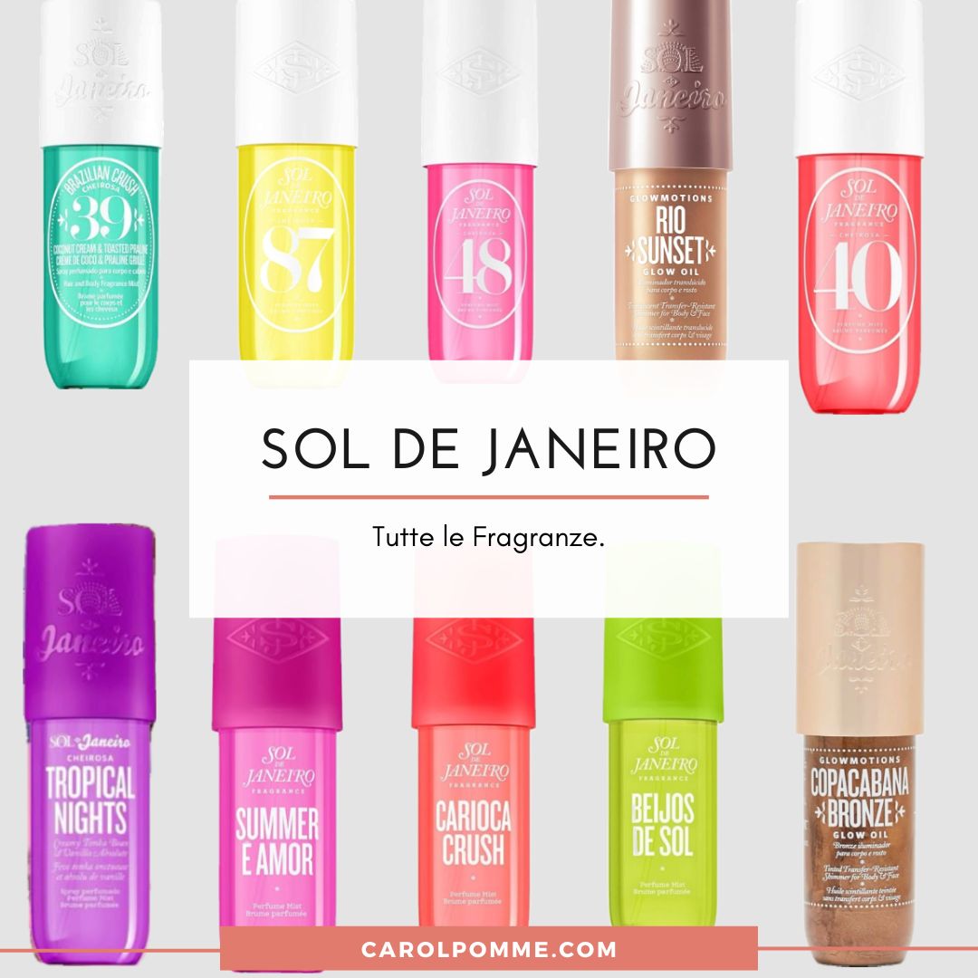 ✨ NUOVO ARTICOLO ✨
Guida AGGIORNATA alle fragranze Sol de Janeiro 🌴
Tutte le profumazioni migliori, note olfattive e consigli per scegliere quella giusta 💛
👉 Leggi qui: carolpomme.com/fragranze-sol-…