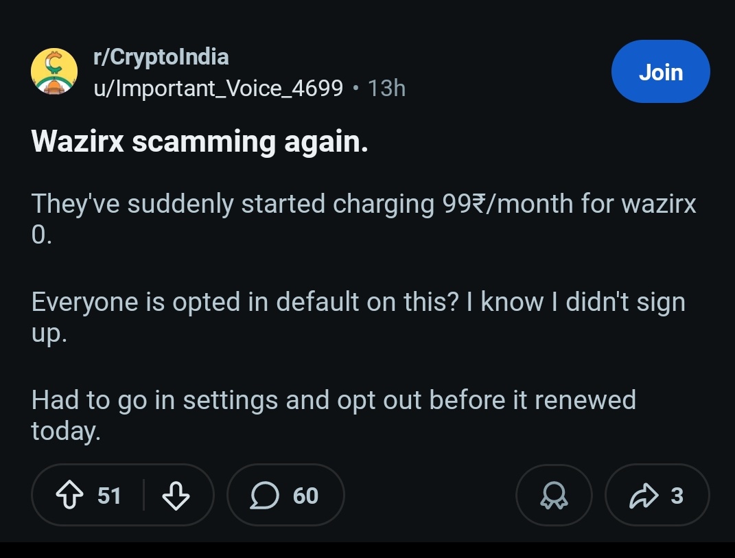 EverythingAjay's tweet photo. #WazirX just can't stop scamming it's own 🇮🇳Indian crypto users 🤷🏻 https://t.co/UmG0xHAnD1