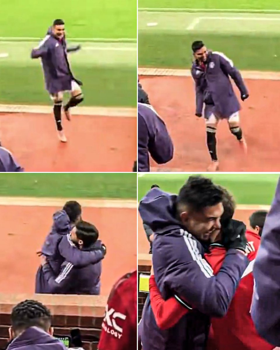 This was Casemiro’s reaction to Matheus Cunha’s goal vs. Bournemouth 😅
 
Look how much this club means to him 🥹