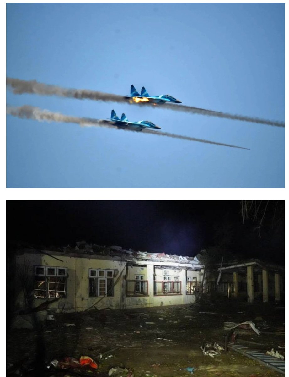 borypun's tweet image. Thai f16 destroyed temple, school, hospital and civilian