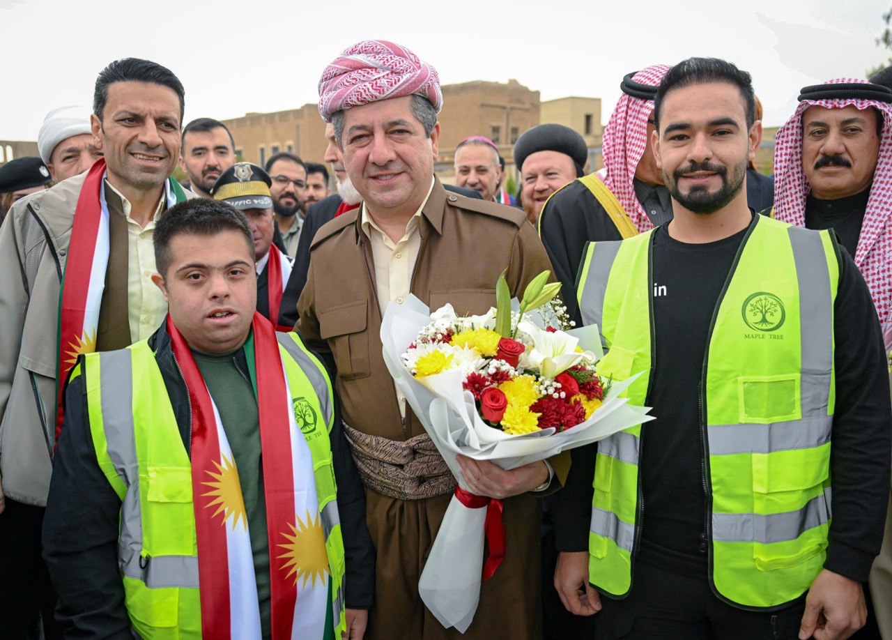قلعة أربيل تحتضن مراسم خاصة للاحتفاء بيوم علم كوردستان بحضور رئيس وزراء إقليم كوردستان مسرور بارزاني. الصور - حكومة إقليم كوردستان 