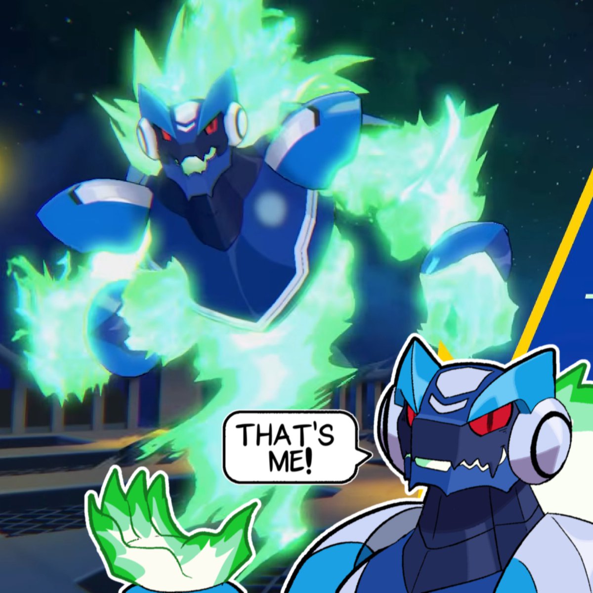 OMG! It's Omega-Xis!

(From Mega Man Star Force Legacy Collection)