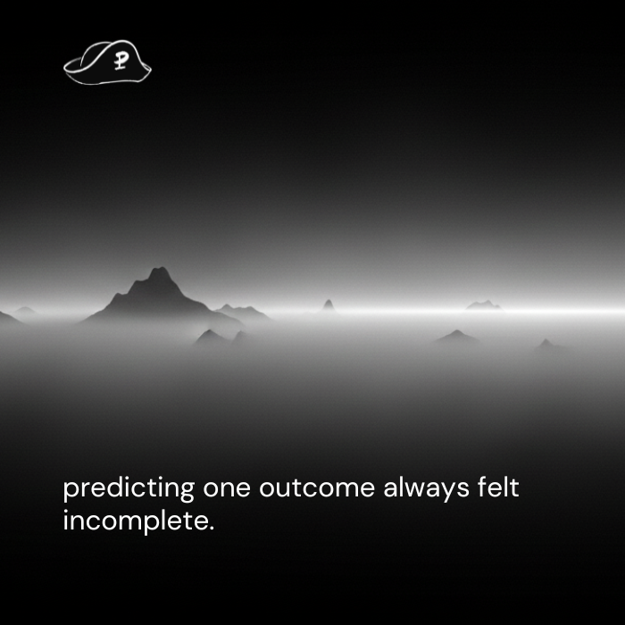 predicting one outcome always felt incomplete.

we’re fixing that.