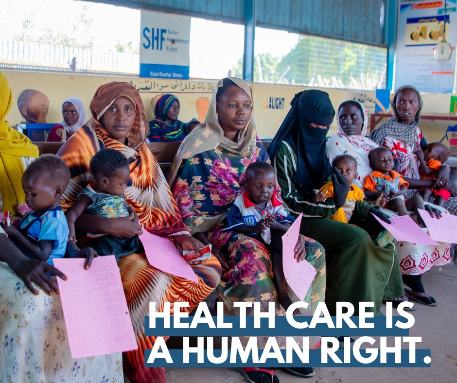 Everyone deserves access to basic medical care, especially during a humanitarian crisis

In Al-Qoba PHC in #EastDarfur, with generous support from the SHF, Alight provides health care services to 000 families, including children, with essential medical treatment. <a href="/UNOCHA_Sudan/">UN OCHA Sudan</a>