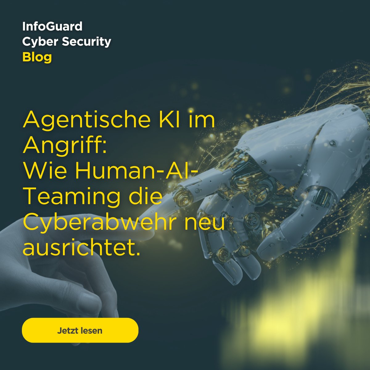 🤖 Agentische KI automatisiert Cyberangriffe messbar mit Erfolg: über 20 % mehr erfolgreiche Angriffe. 
Wirksame #Cyberabwehr gelingt mit Human-AI-Teaming: KI liefert Tempo und Muster, der Mensch Kontext und Entscheidungshoheit. 👉 Jetzt aktuell im Blog: eu1.hubs.ly/H0qvkLl0