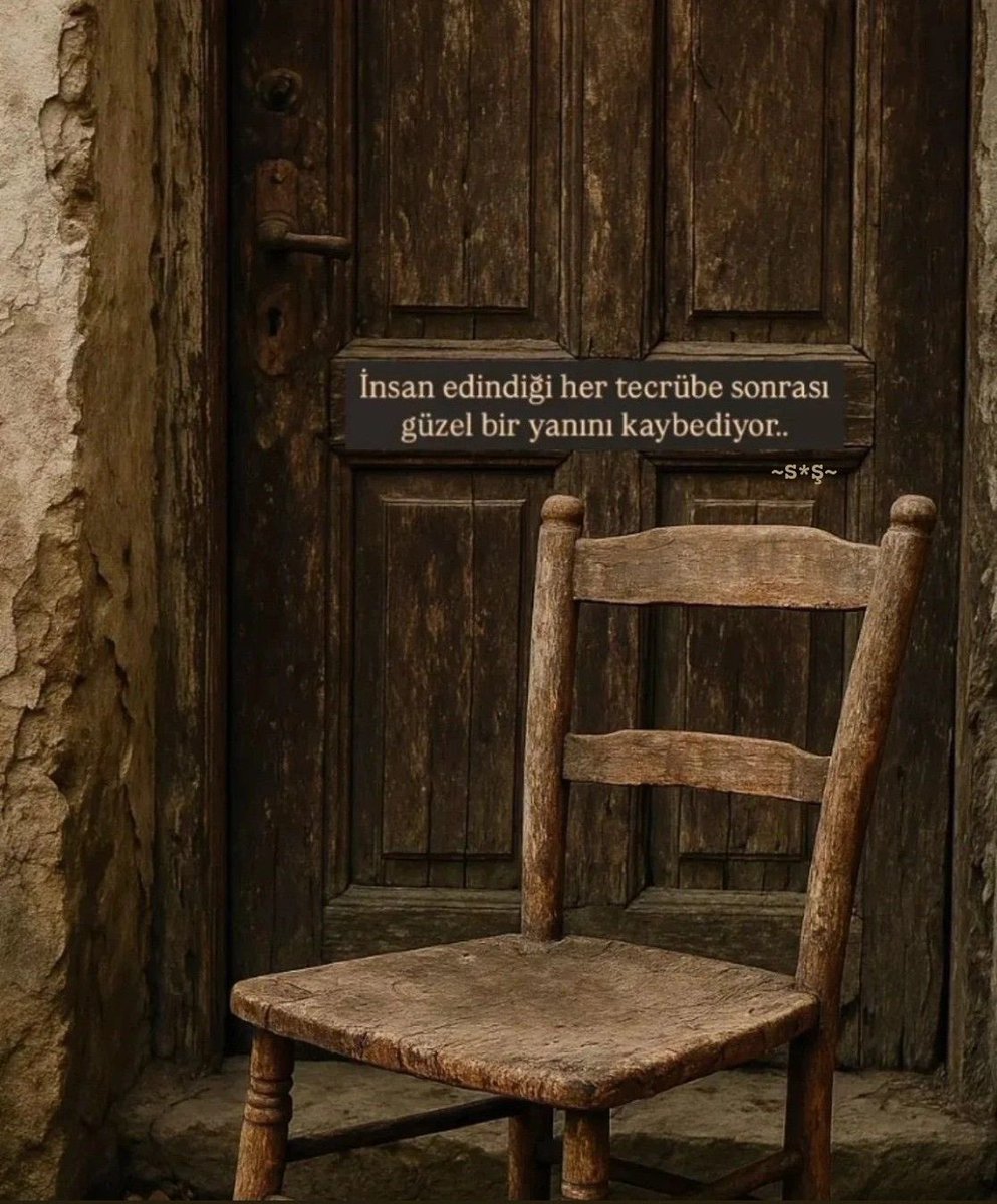 İnsan edindiği her tecrübe sonrası güzel bir yanını kaybediyor.