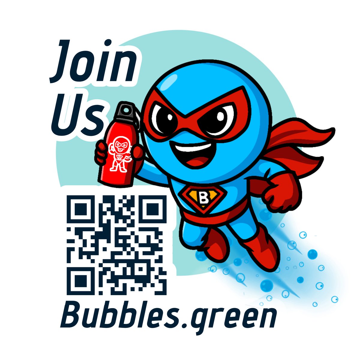 Have you used Bubbles.green today?
What better way to cut your carbon footprint and plastic use
Every time you refill your reusable bottle, you get 
REFIILL your water bottle
SCAN inside the Bubbles dApp
EARN B3TR tokens

BUBBLES saving the world one refill at a time
